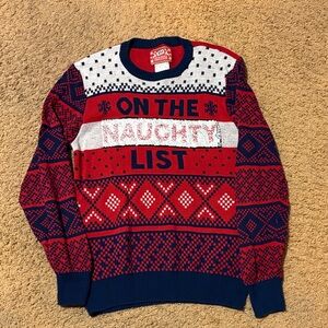 JEM Christmas Naughty/Nice List Crewneck Sweater